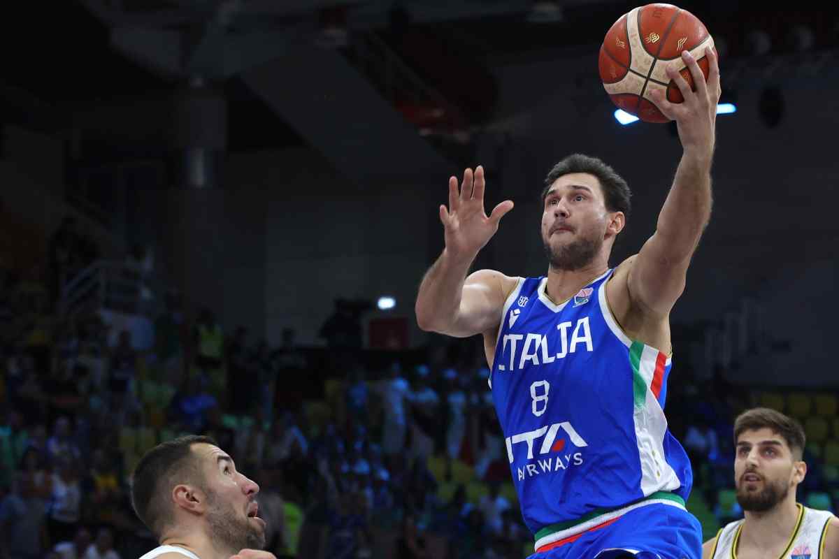 Gallinari in maglia Italia