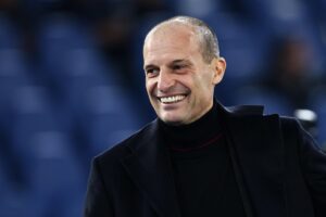 Massimiliano Allegri sorridente