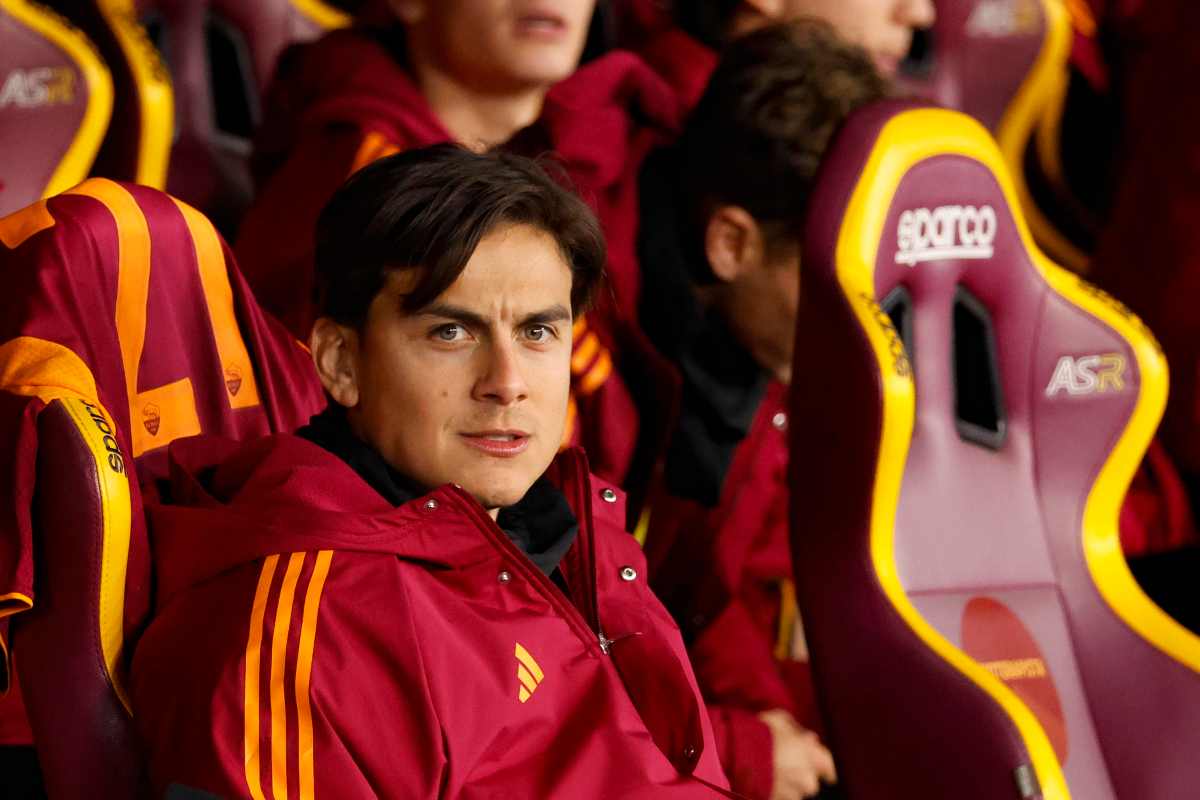 Paulo Dybala in panchina